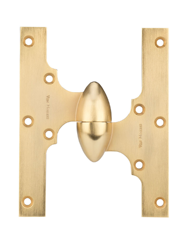 Von Morris Solid Brass Extruded Hinges 1 Pair 11-4545-619