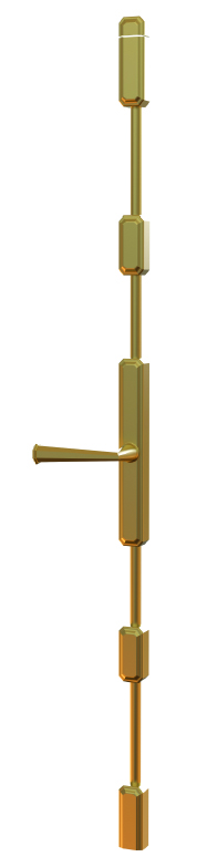 Olive Knuckle Hinge - Solid Forged Brass - Ball Bearing - Heavy Weight