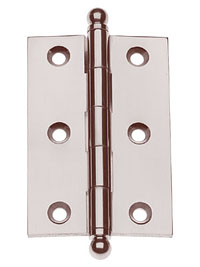 Five Knuckle - Loose Pin - Solid Extruded Brass Mortise Cabinet Hinge Image Group