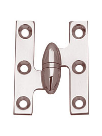 Olive Knuckle Cabinet Hinge - Solid Forged Brass - Ball Bearing - Cabinet Weight Image Group
